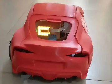 3D-printed remote-control car